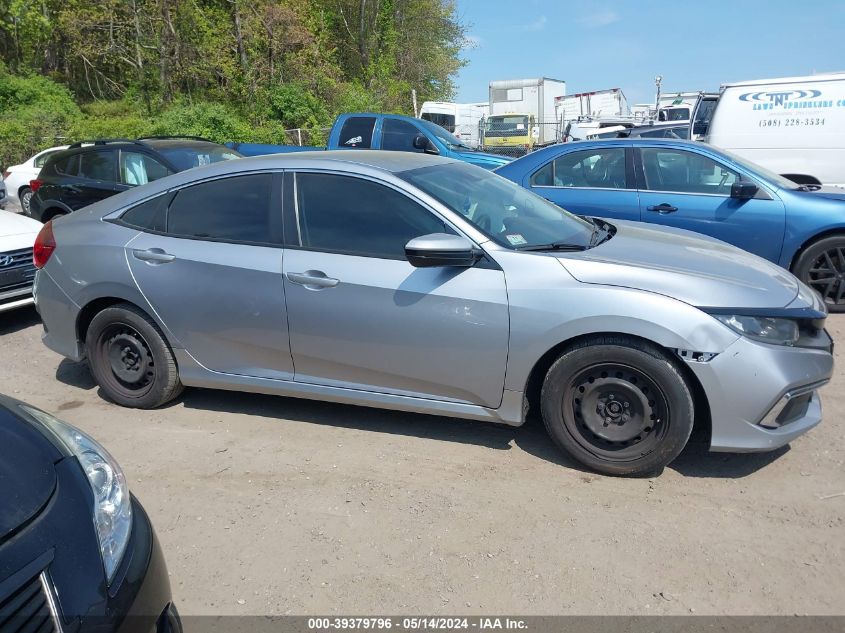 2019 Honda Civic Lx VIN: 2HGFC2F66KH572473 Lot: 39379796