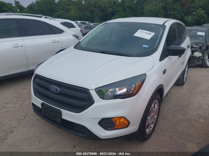 2019 FORD ESCAPE S - 1FMCU0F79KUB53196