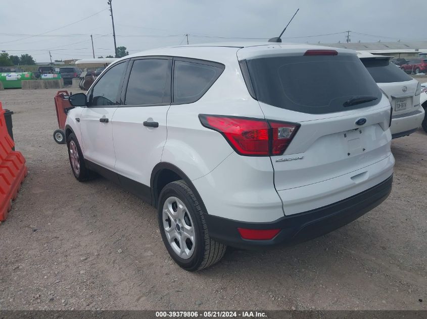 2019 Ford Escape S VIN: 1FMCU0F79KUB53196 Lot: 39379806