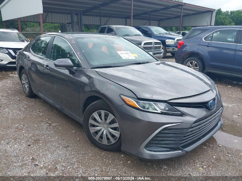 2023 Toyota Camry Le Hybrid VIN: 4T1C31AK4PU611450 Lot: 39379807