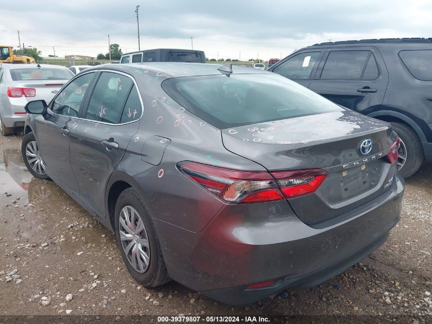 2023 Toyota Camry Le Hybrid VIN: 4T1C31AK4PU611450 Lot: 39379807