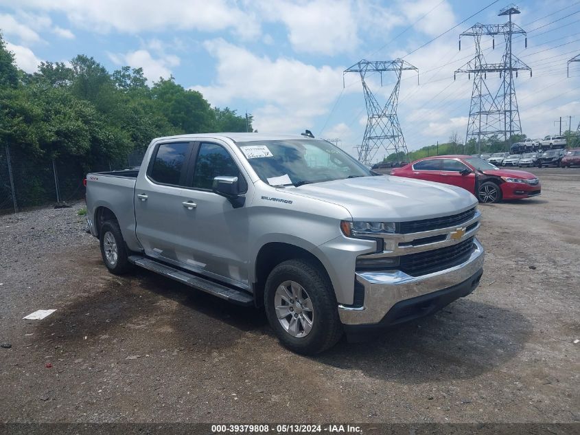 2019 Chevrolet Silverado 1500 Lt VIN: 1GCUYDED8KZ186057 Lot: 40592336