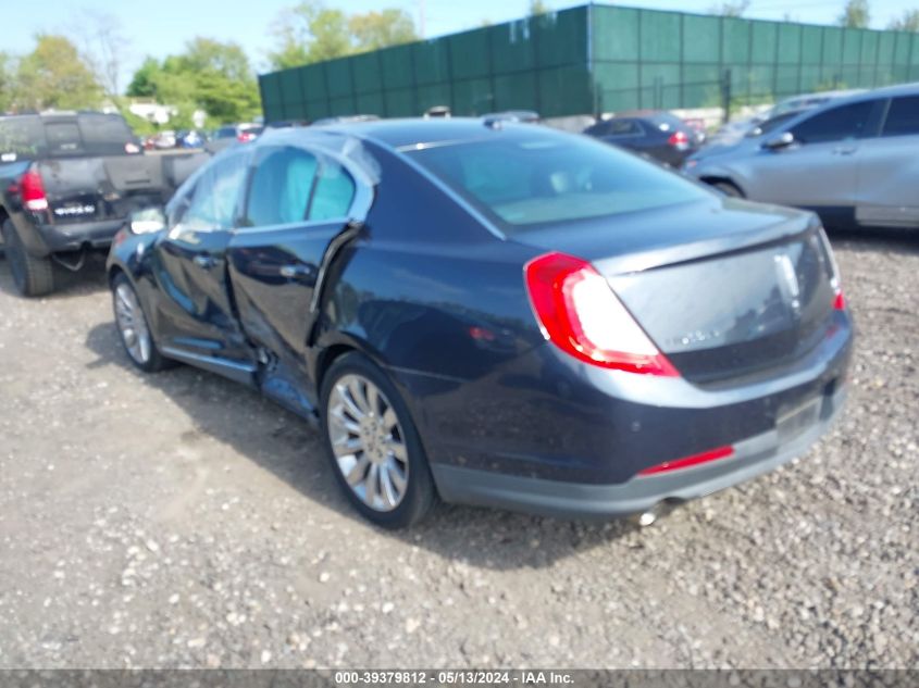 2014 Lincoln Mks VIN: 1LNHL9EK9EG603029 Lot: 39379812