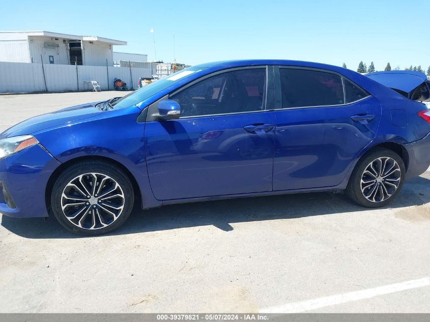 2016 Toyota Corolla S Plus VIN: 5YFBURHE1GP478476 Lot: 39379821