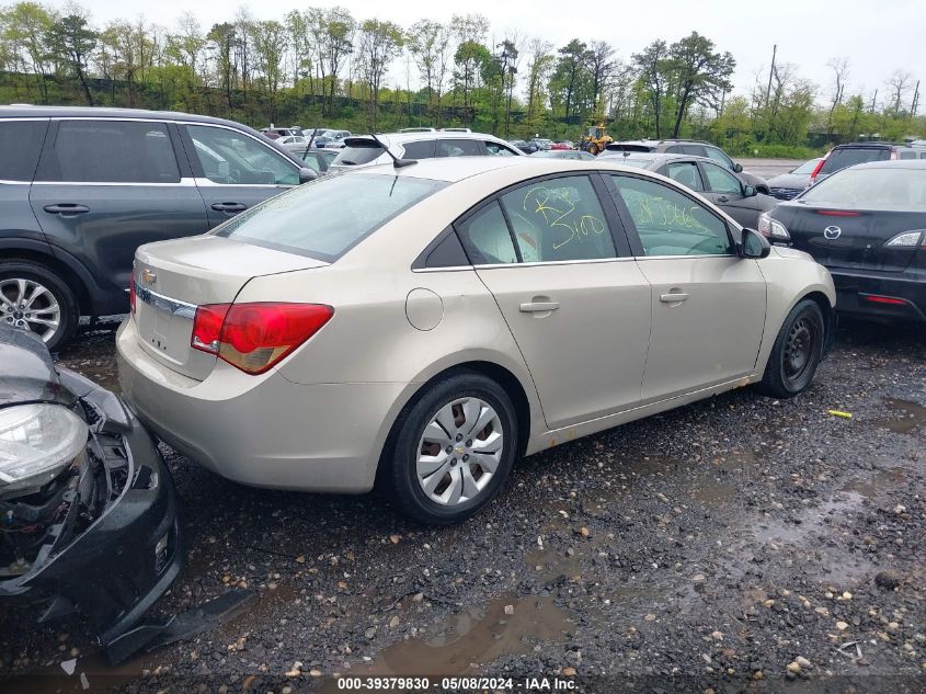 2012 Chevrolet Cruze Ls VIN: 1G1PC5SH9C7301098 Lot: 39379830