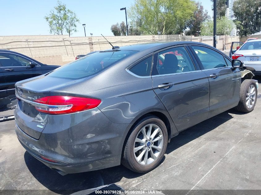 2017 Ford Fusion Se VIN: 3FA6P0HD6HR293854 Lot: 39379829