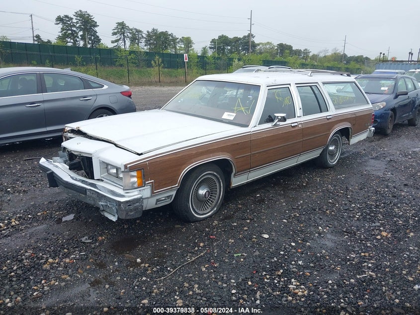 1987 Mercury Marquis Colony Park Ls VIN: 2MEBM79F3HX642219 Lot: 39379838