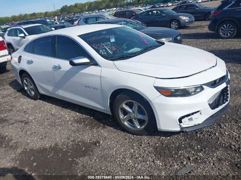 2016 Chevrolet Malibu Ls VIN: 1G1ZB5ST9GF268812 Lot: 39379840