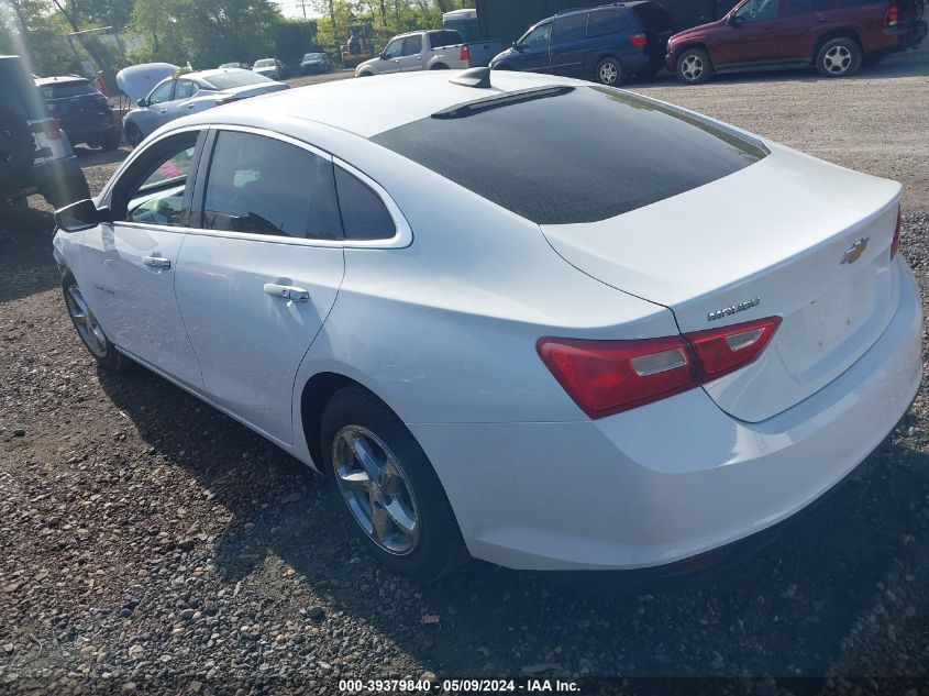 2016 Chevrolet Malibu Ls VIN: 1G1ZB5ST9GF268812 Lot: 39379840