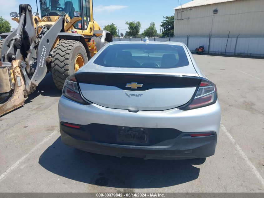 2018 Chevrolet Volt Lt VIN: 1G1RC6S57JU114221 Lot: 39379842