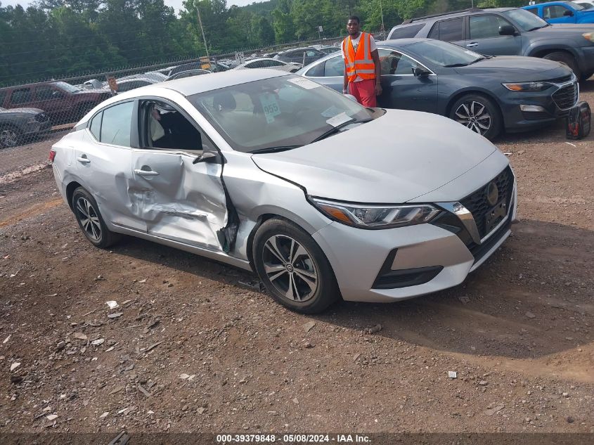 2023 Nissan Sentra Sv Xtronic Cvt VIN: 3N1AB8CV6PY254545 Lot: 39379848