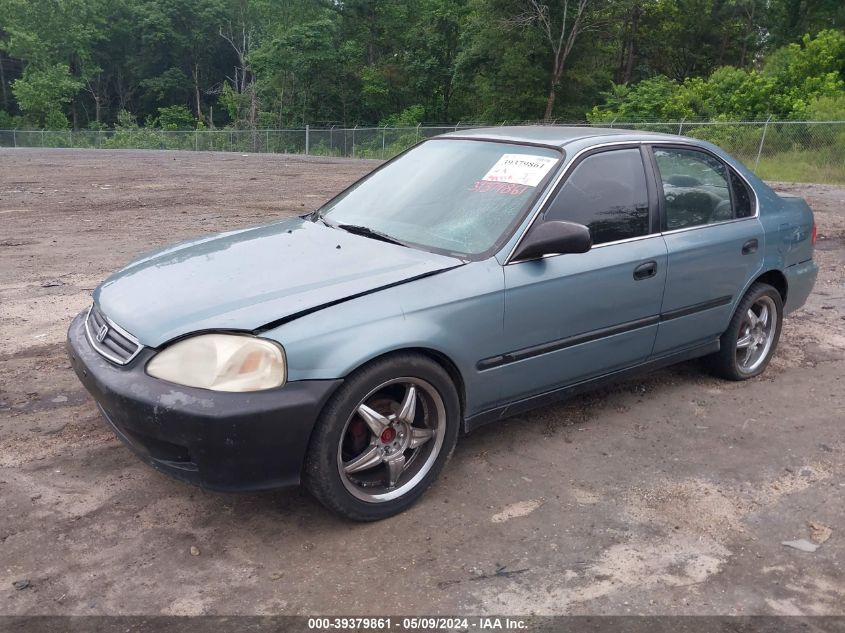 2000 Honda Civic Lx VIN: 2HGEJ6572YH584762 Lot: 39379861