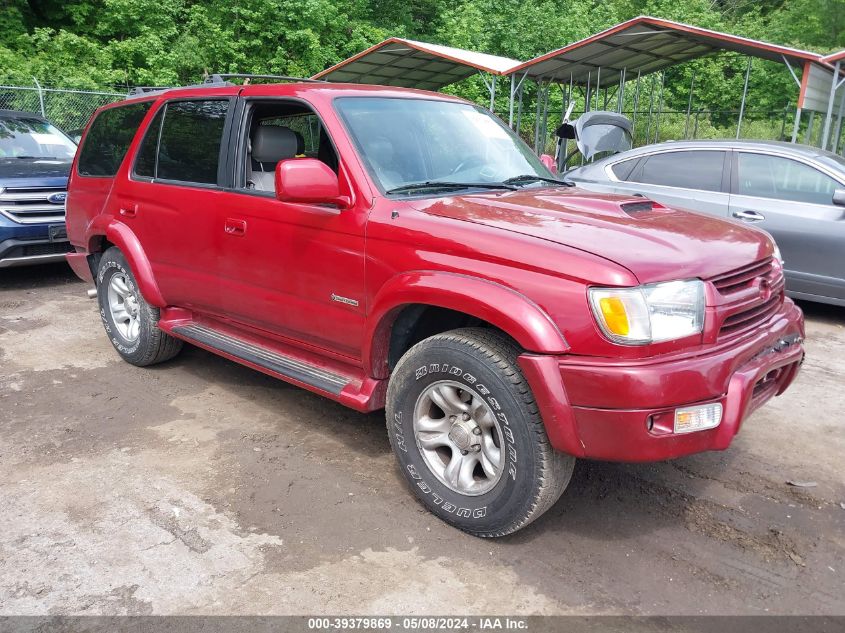 2002 Toyota 4Runner Sr5 V6 VIN: JT3GN86R320237075 Lot: 39379869