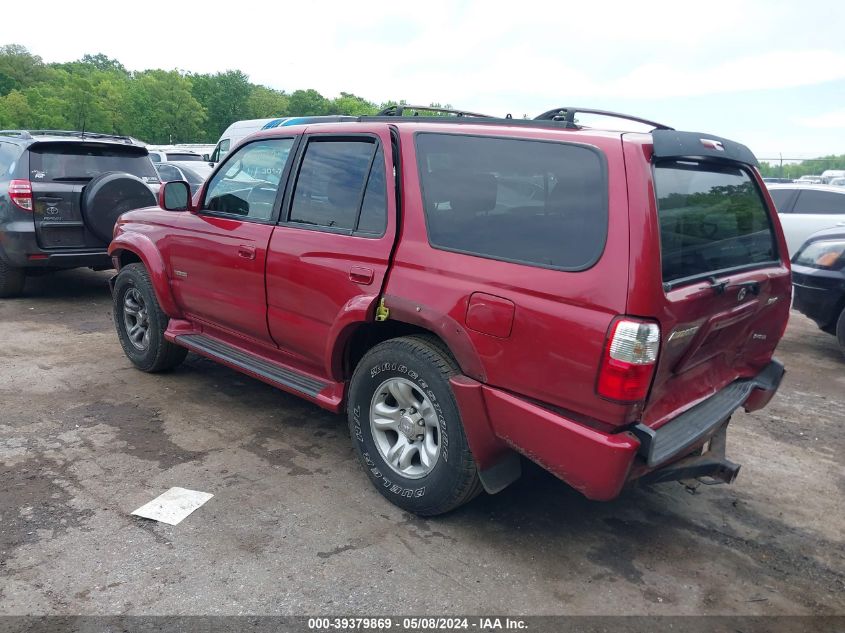 2002 Toyota 4Runner Sr5 V6 VIN: JT3GN86R320237075 Lot: 39379869