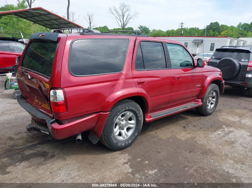 2002 Toyota 4Runner Sr5 V6 VIN: JT3GN86R320237075 Lot: 39379869