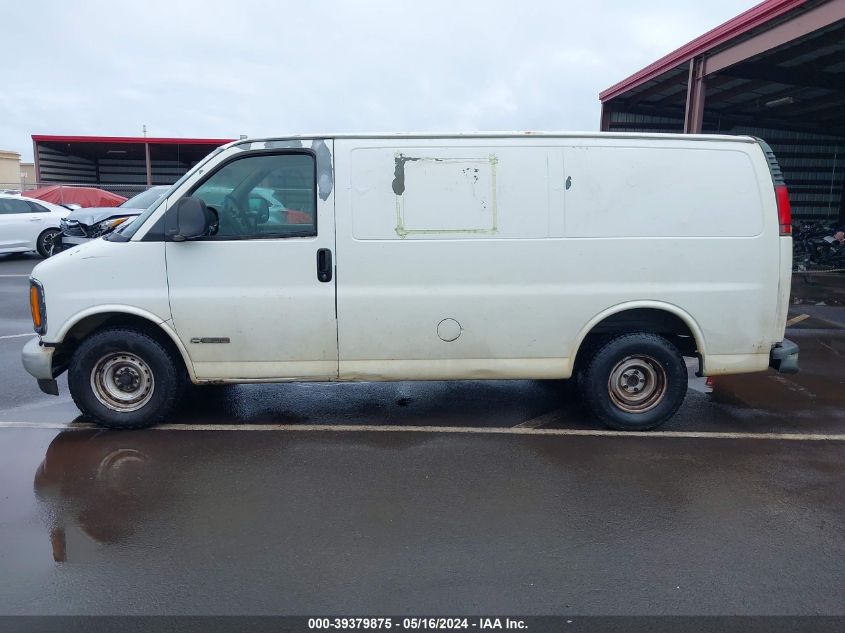 2001 Chevrolet Express VIN: 1GCFG15M011122831 Lot: 39379875