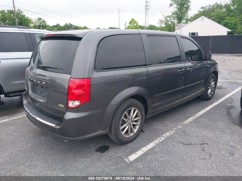 2016 Dodge Grand Caravan Se Plus VIN: 2C4RDGBG4GR343599 Lot: 39379878