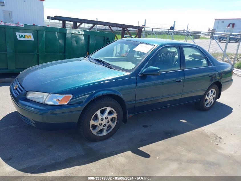 1997 Toyota Camry Xle V6 VIN: 4T1BF22K2VU038617 Lot: 39379882