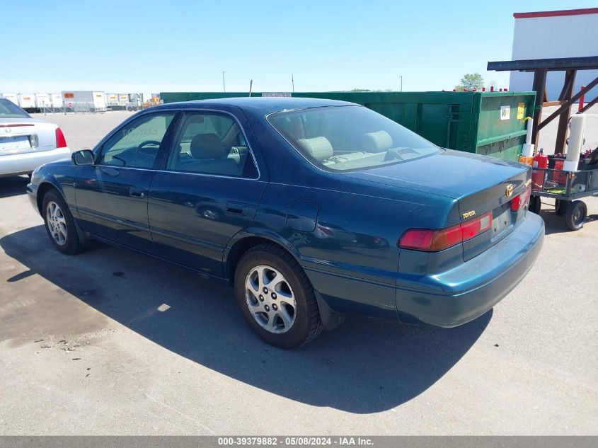 1997 Toyota Camry Xle V6 VIN: 4T1BF22K2VU038617 Lot: 39379882