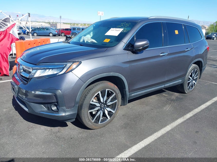 VIN 5FNYF5H6XKB009719 2019 HONDA PILOT TOURING