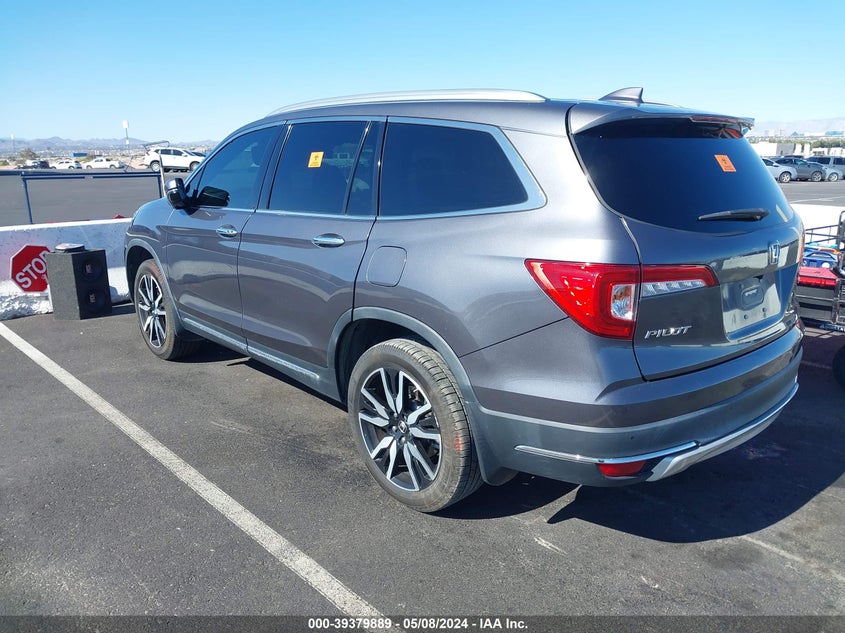 VIN 5FNYF5H6XKB009719 2019 HONDA PILOT TOURING