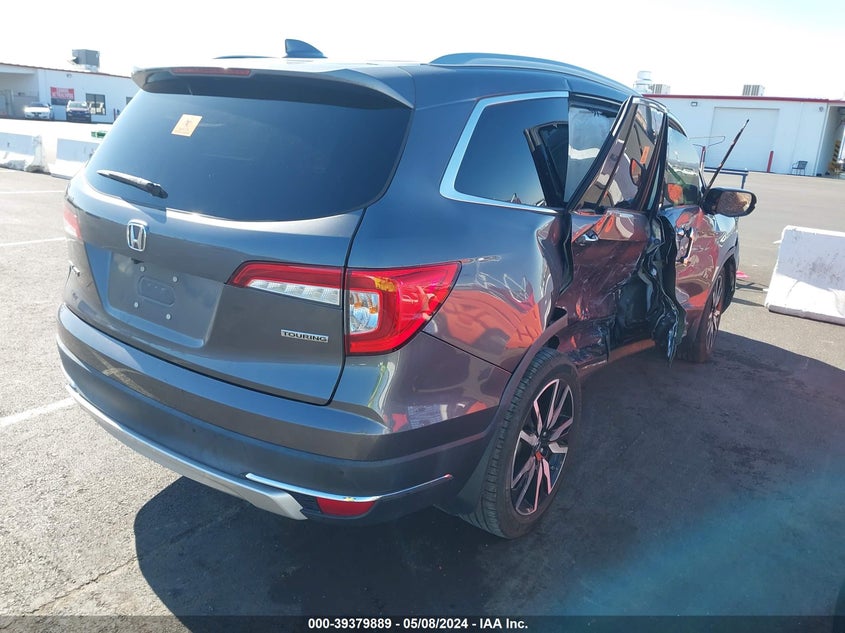 VIN 5FNYF5H6XKB009719 2019 HONDA PILOT TOURING