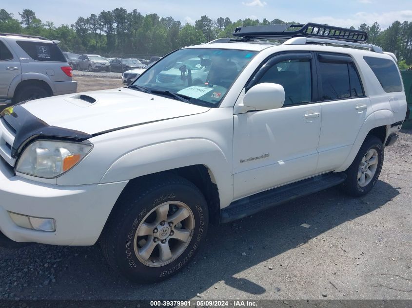 2004 Toyota 4Runner Sr5 Sport V8 VIN: JTEBT14R940043865 Lot: 39379901