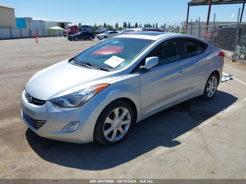 2011 Hyundai Elantra Limited VIN: 5NPDH4AE4BH019247 Lot: 39379905