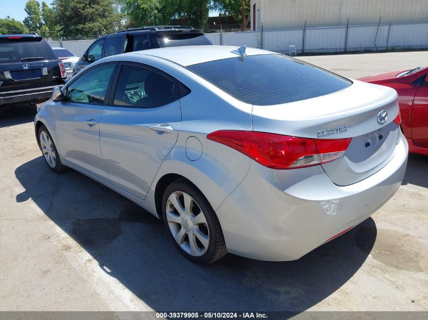 2011 Hyundai Elantra Limited VIN: 5NPDH4AE4BH019247 Lot: 39379905