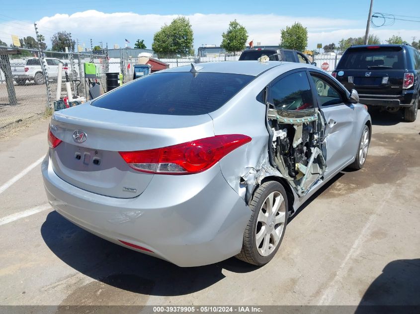 2011 Hyundai Elantra Limited VIN: 5NPDH4AE4BH019247 Lot: 39379905