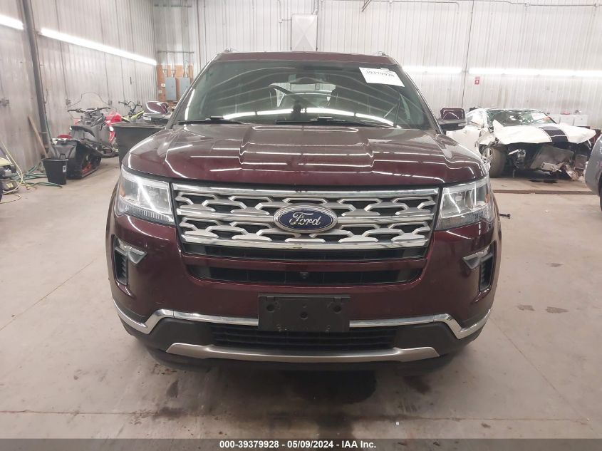 2018 Ford Explorer Limited VIN: 1FM5K8F89JGA55787 Lot: 39379928