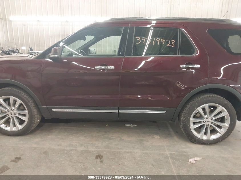 2018 Ford Explorer Limited VIN: 1FM5K8F89JGA55787 Lot: 39379928