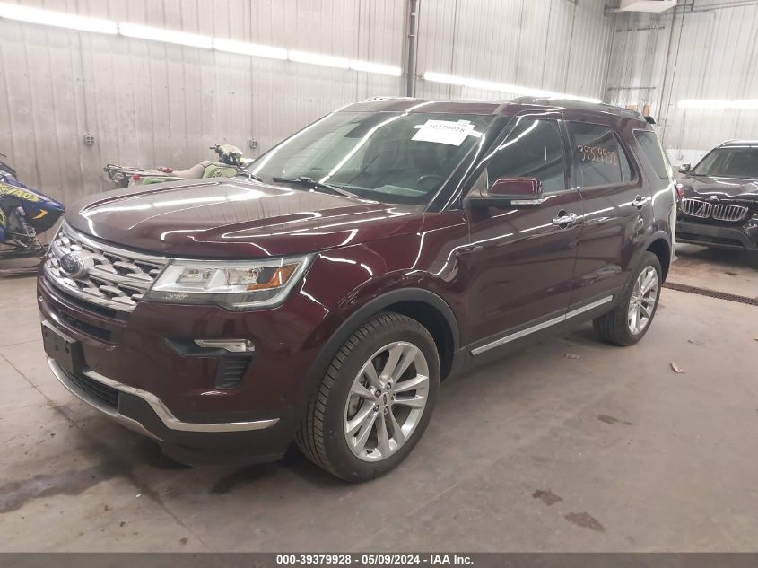 2018 Ford Explorer Limited VIN: 1FM5K8F89JGA55787 Lot: 39379928