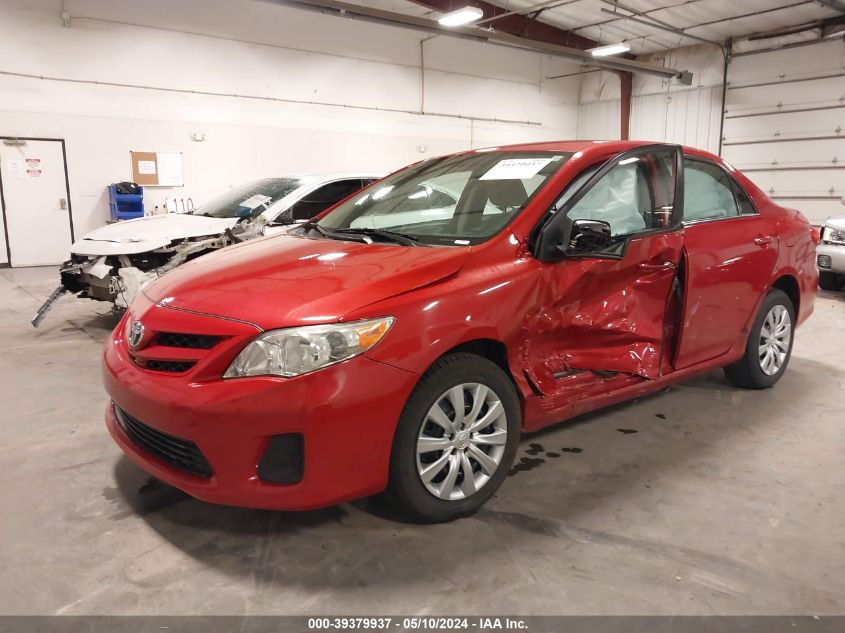 2012 Toyota Corolla Le VIN: 2T1BU4EE5CC850886 Lot: 39379937