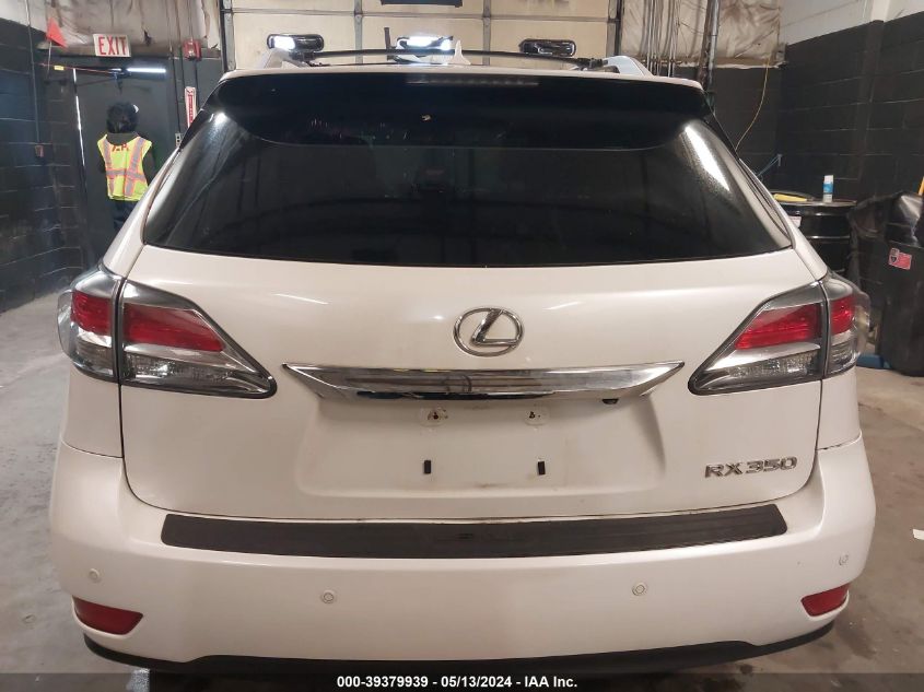 2013 Lexus Rx 350 VIN: 2T2BK1BA2DC216731 Lot: 39379939