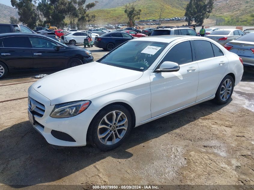 2018 Mercedes-Benz C 300 VIN: 55SWF4JB3JU256232 Lot: 39379950