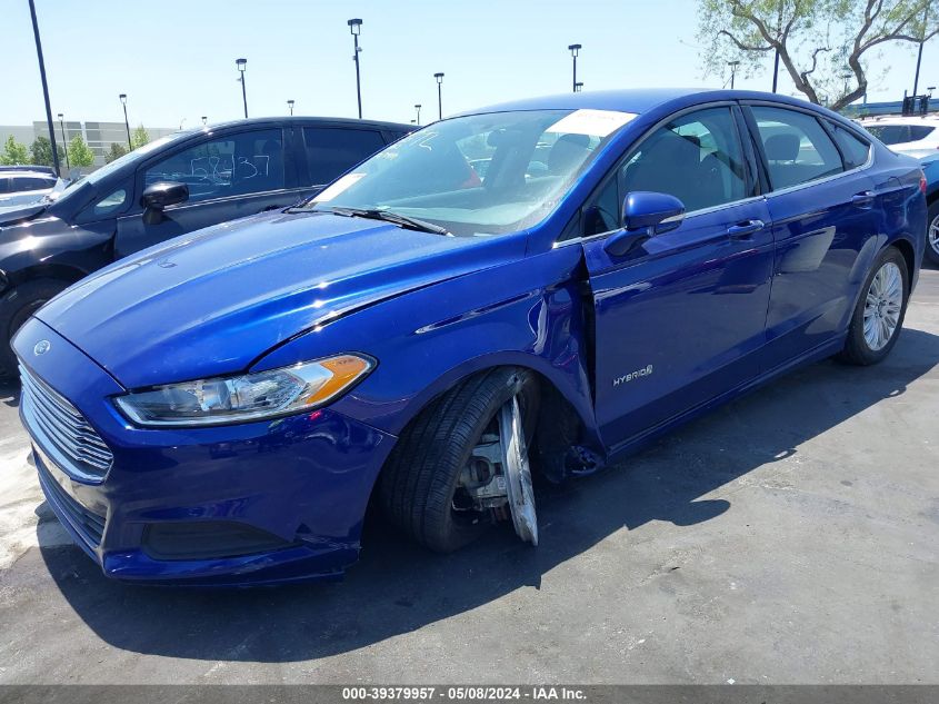 2014 Ford Fusion Hybrid Se VIN: 3FA6P0LU1ER179554 Lot: 39379957