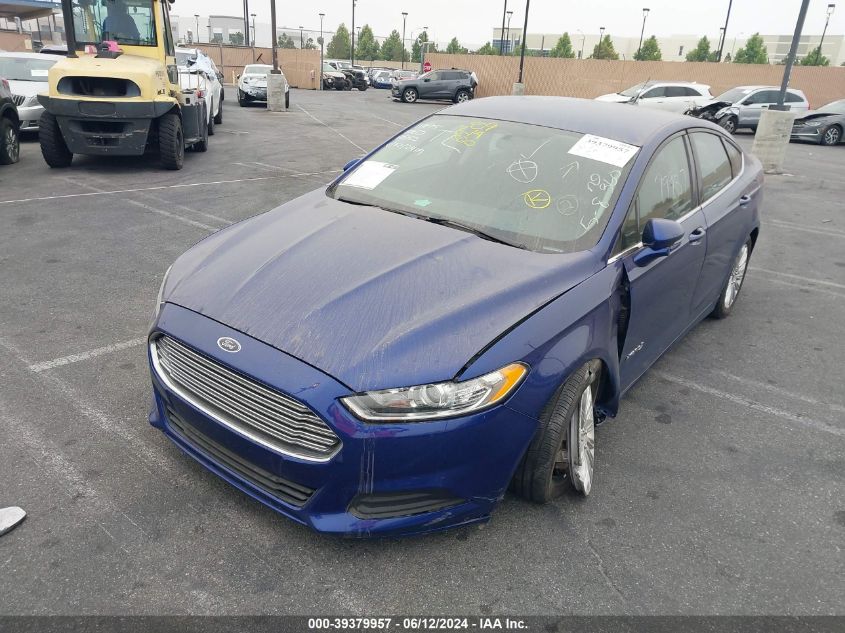 2014 Ford Fusion Hybrid Se VIN: 3FA6P0LU1ER179554 Lot: 39379957