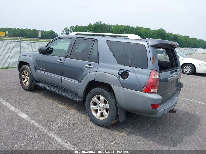 2003 Toyota 4Runner Sr5 Sport V8 VIN: JTEBT14RX30018441 Lot: 39379967