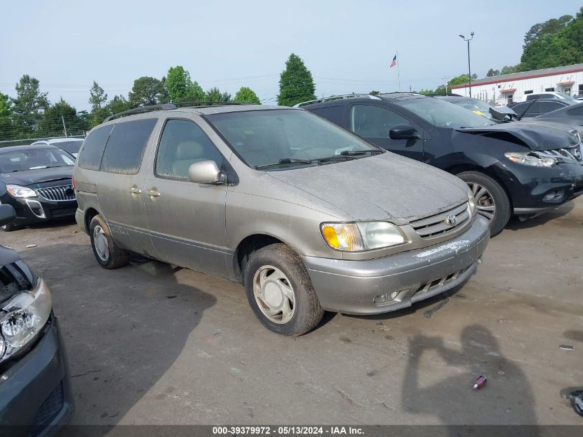 2001 Toyota Sienna Xle VIN: 4T3ZF13C71U403388 Lot: 39379972