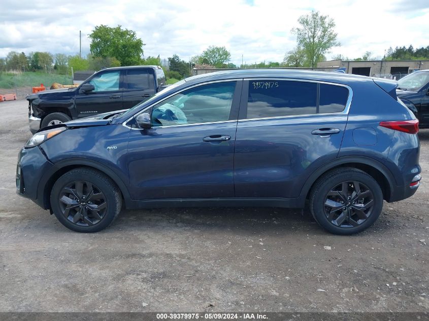 2022 Kia Sportage Lx VIN: KNDPMCAC2N7958827 Lot: 39379975