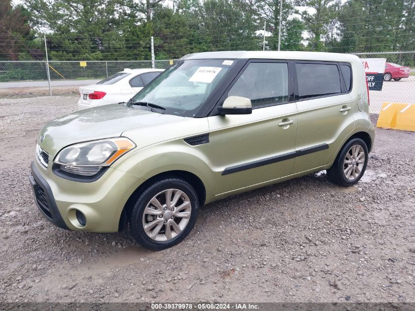 2012 Kia Soul + VIN: KNDJT2A61C7464193 Lot: 39379978