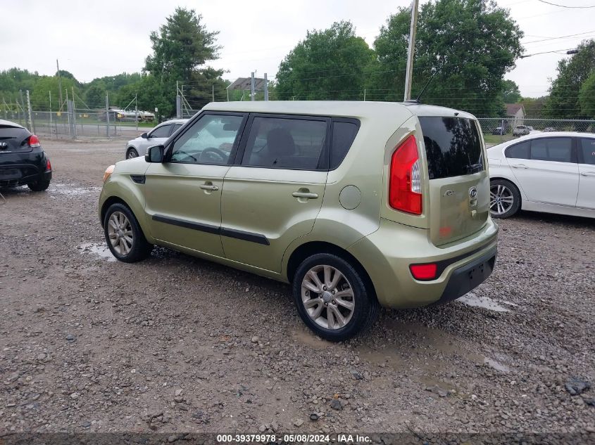 2012 Kia Soul + VIN: KNDJT2A61C7464193 Lot: 39379978