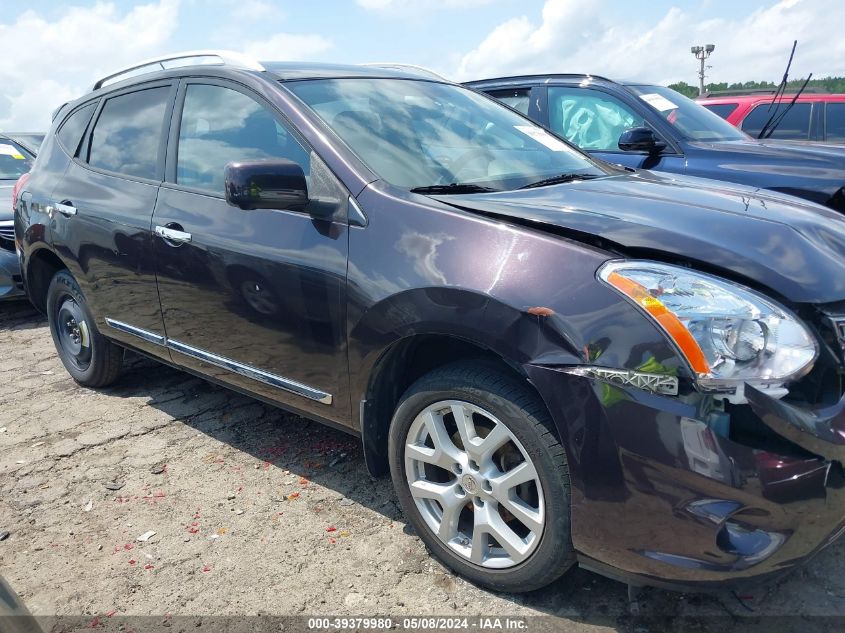 2013 Nissan Rogue Sv W/Sl Pkg VIN: JN8AS5MVXDW613204 Lot: 39379980