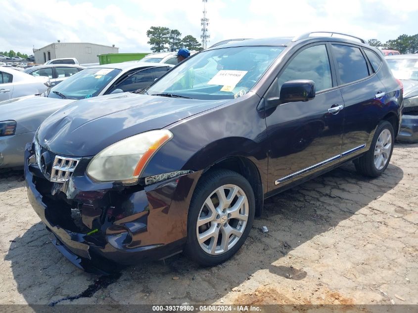 2013 Nissan Rogue Sv W/Sl Pkg VIN: JN8AS5MVXDW613204 Lot: 39379980