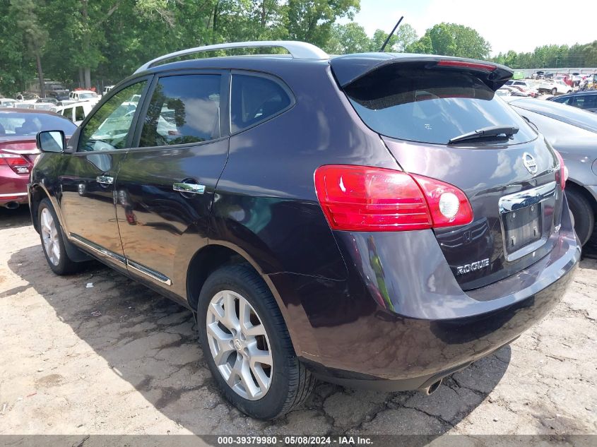 2013 Nissan Rogue Sv W/Sl Pkg VIN: JN8AS5MVXDW613204 Lot: 39379980