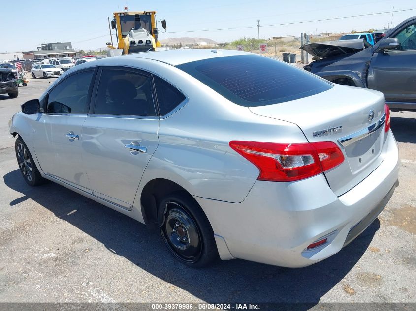 2017 Nissan Sentra Sv VIN: 3N1AB7AP1HL710142 Lot: 39379986