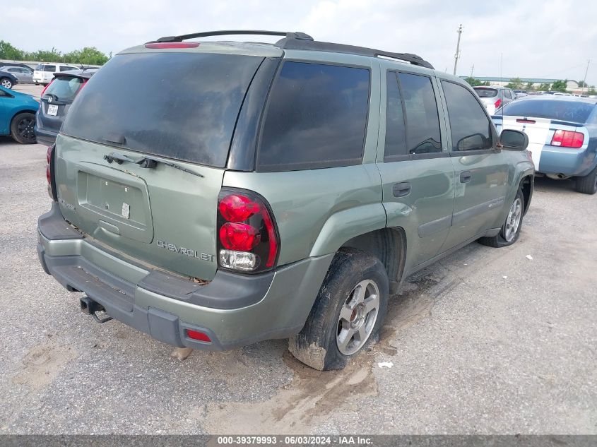 2004 Chevrolet Trailblazer Ls VIN: 1GNDT13S742241566 Lot: 39379993