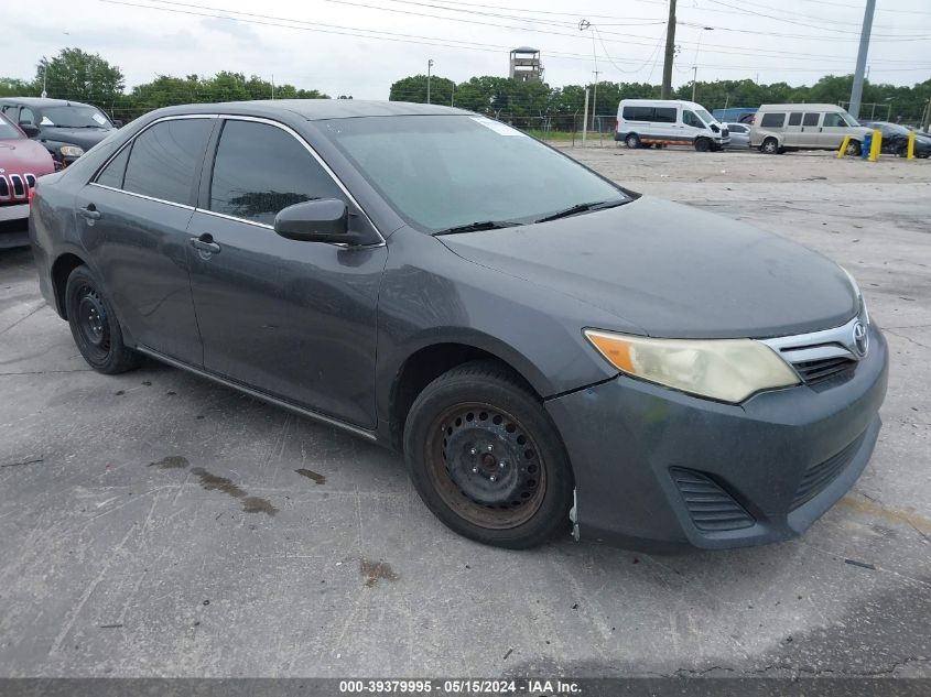 2012 Toyota Camry Le VIN: 4T1BF1FK2CU160878 Lot: 39379995