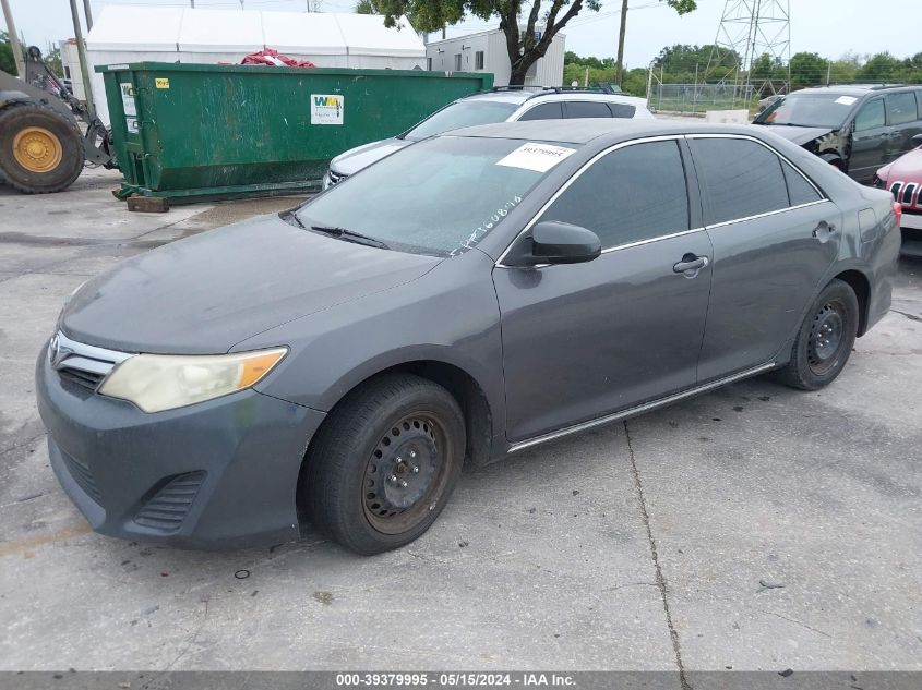 2012 Toyota Camry Le VIN: 4T1BF1FK2CU160878 Lot: 39379995